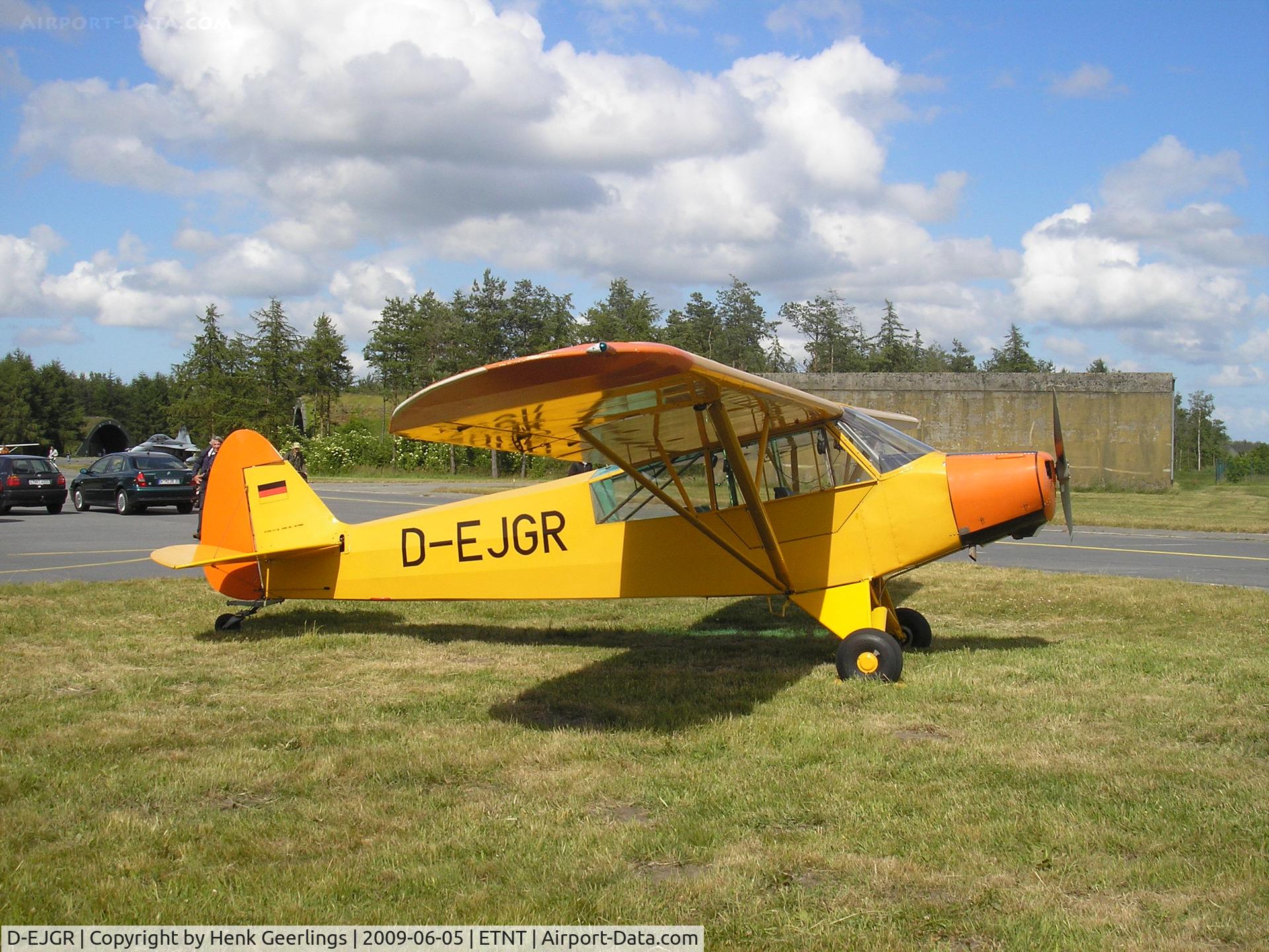 D-EJGR, 1954 Piper L-18C Super Cub (PA-18-95) C/N 18-3454, Openday at Wittmund Air Force Base , Germany