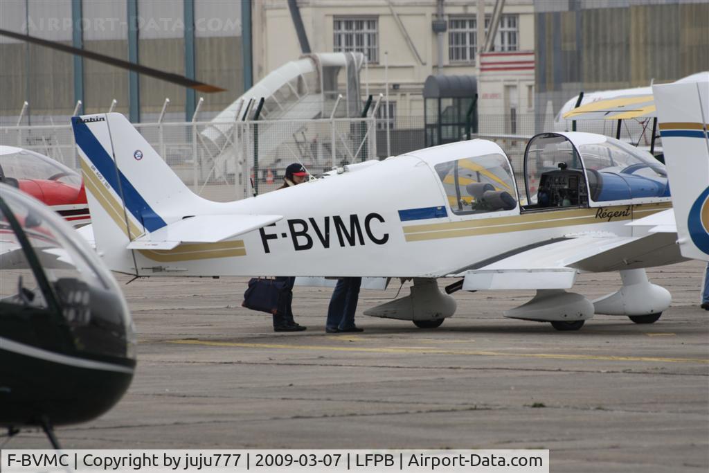 F-BVMC, Robin DR-400-180 Regent C/N 955, on transit at Le Bourget for Womens Day 2009