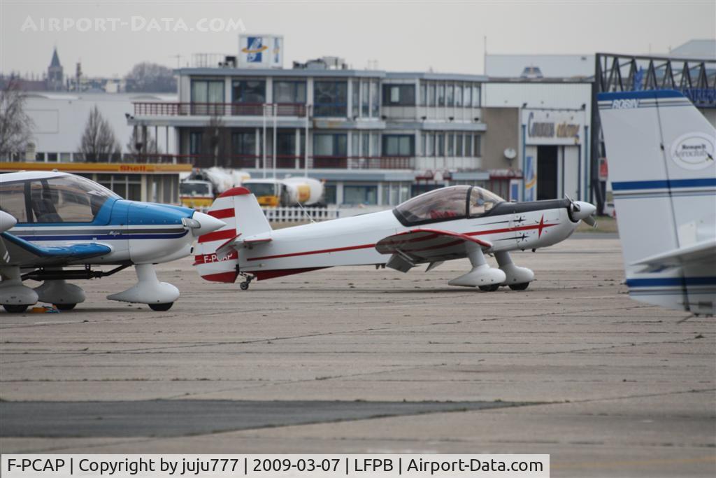 F-PCAP, Mudry CAP-10 C/N A5, on transit at Le Bourget for Womens Day 2009