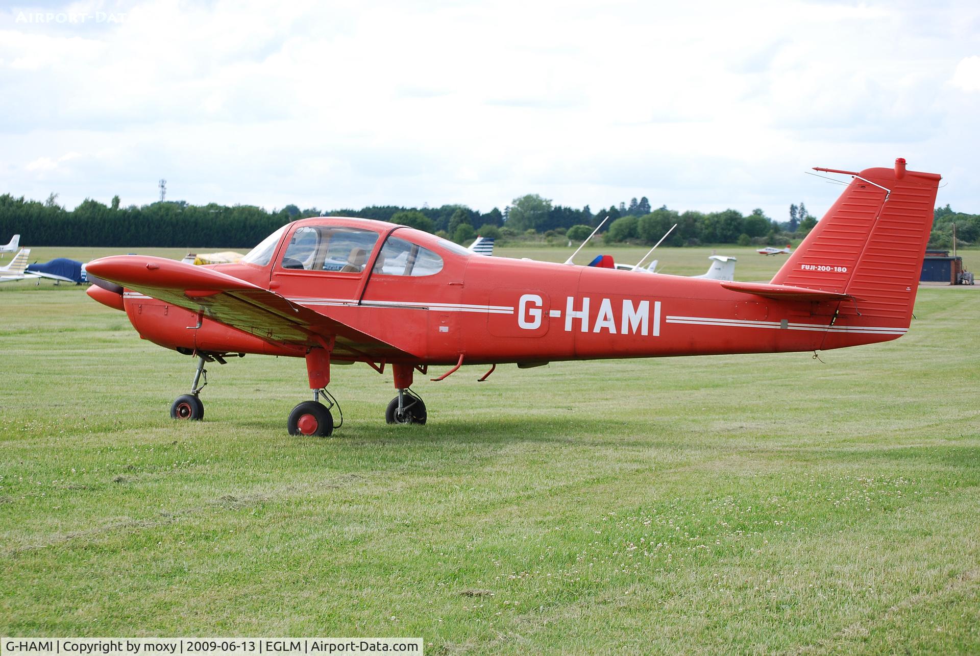 G-HAMI, 1973 Fuji FA-200-180 Aero Subaru C/N 188, Fuji FA200-188 at White Waltham