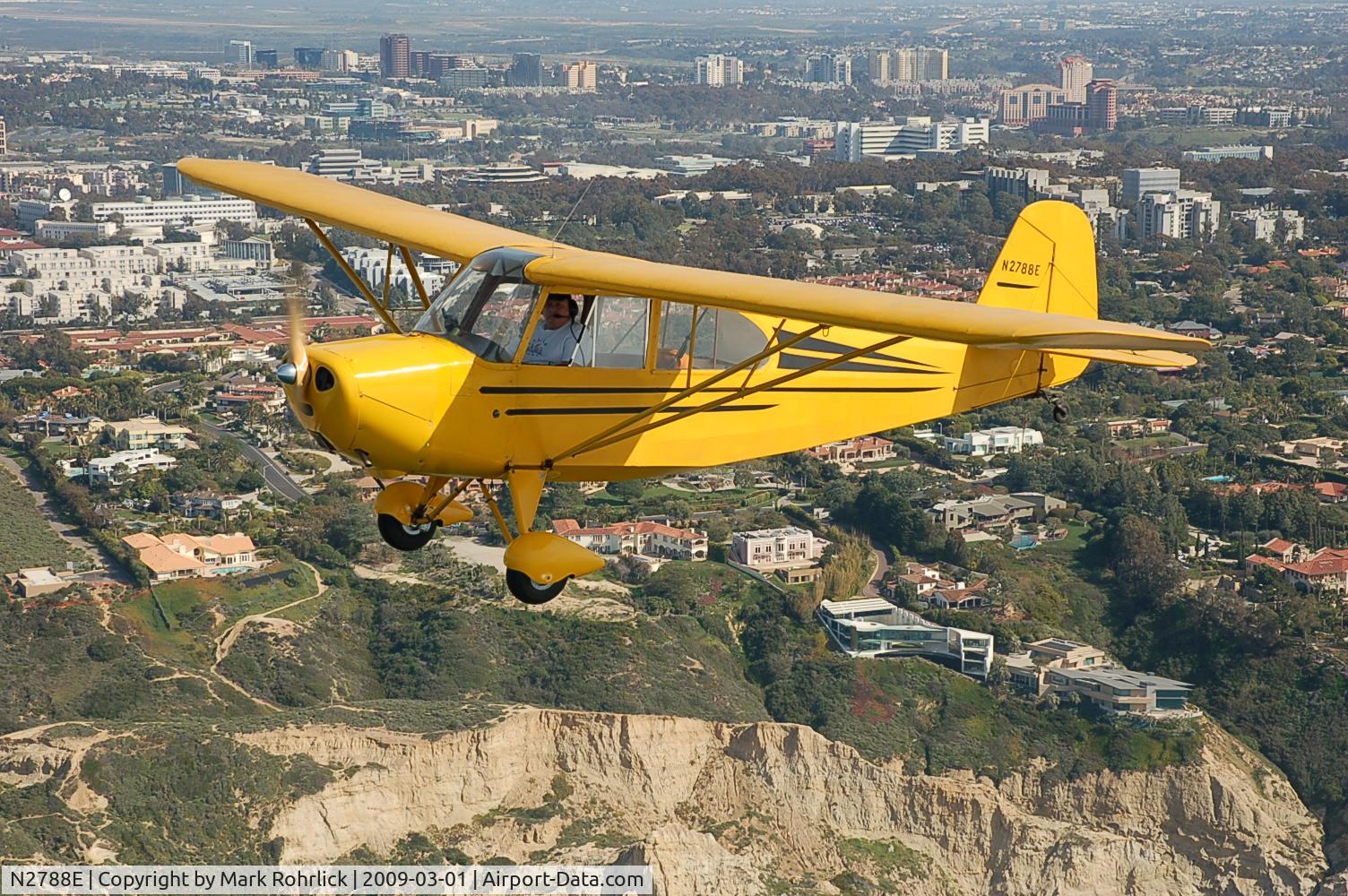 N2788E, 1946 Aeronca 7AC Champion C/N 7AC-6371, Near the cliffs of La Jolla California