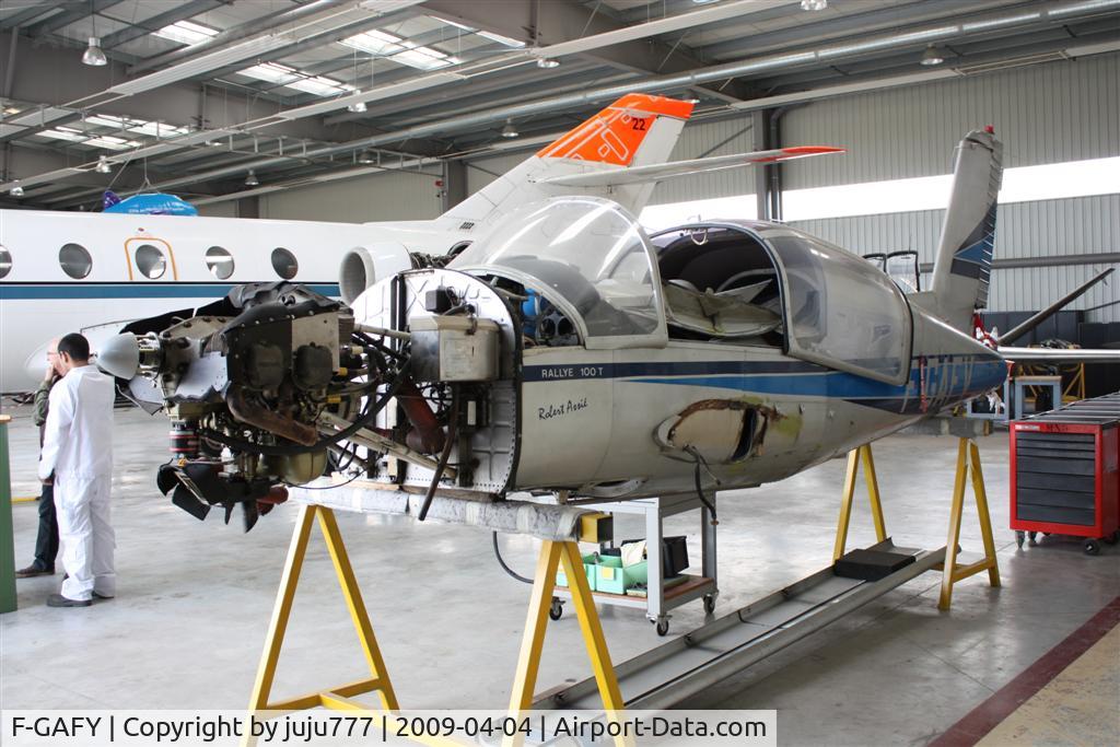 F-GAFY, Socata Rallye 100ST Galopin C/N 2856, use for maintenance training at Thales