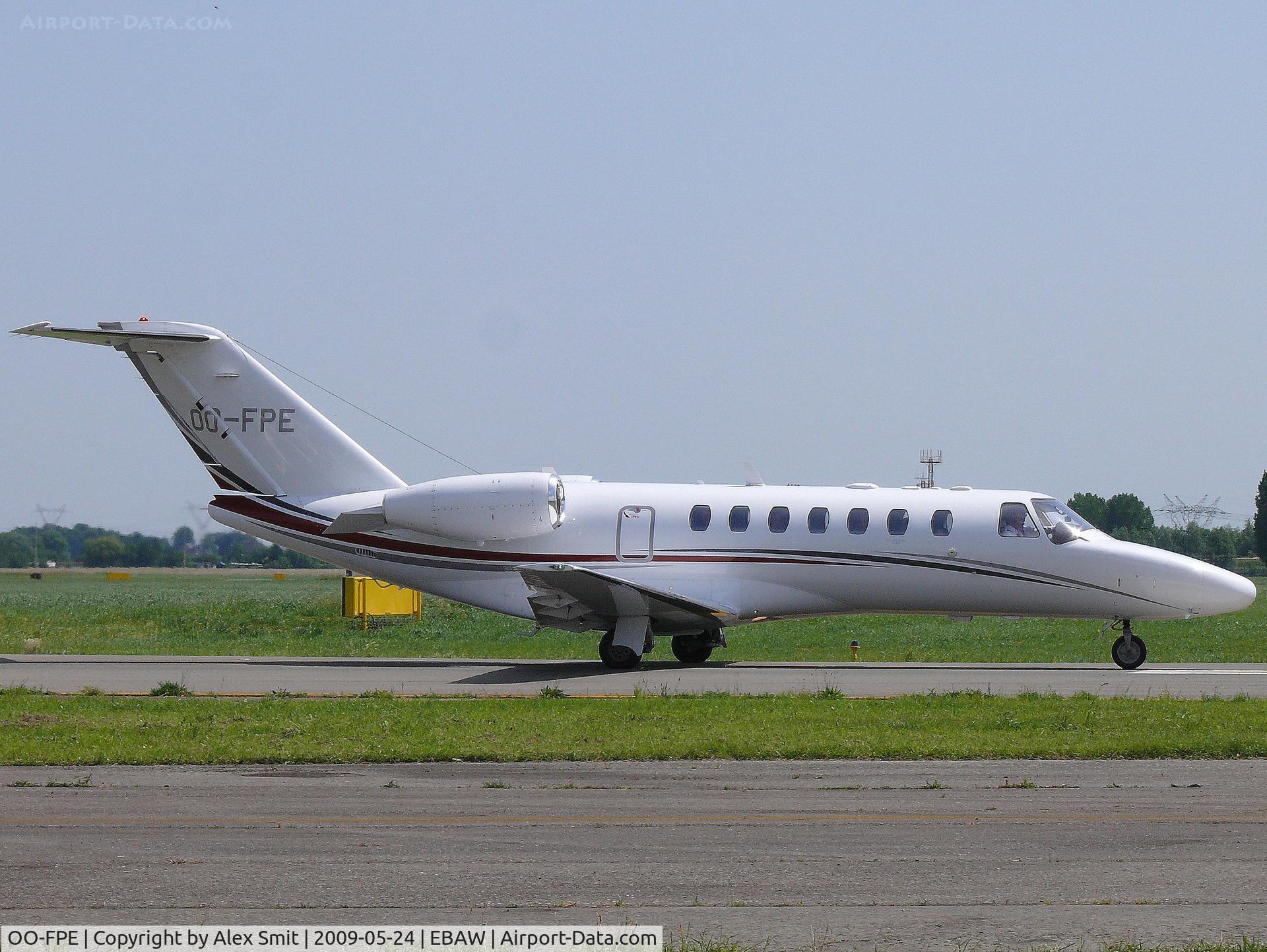 OO-FPE, 2007 Cessna 525B CitationJet CJ3 C/N 525B-0158, Cessna CitationJet 3 OO-FPE Flying Group