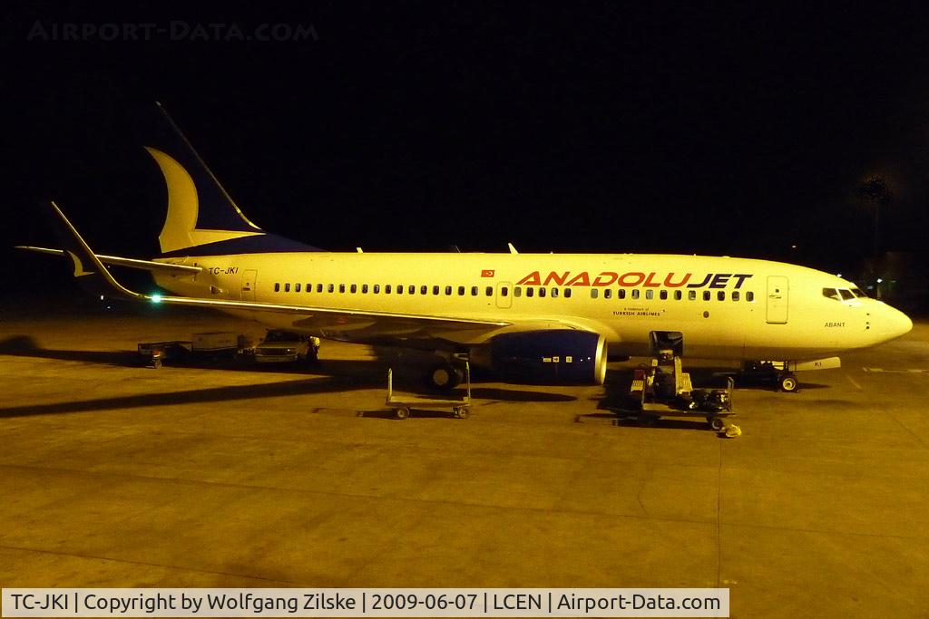 TC-JKI, 2007 Boeing 737-76N C/N 34758, visitor