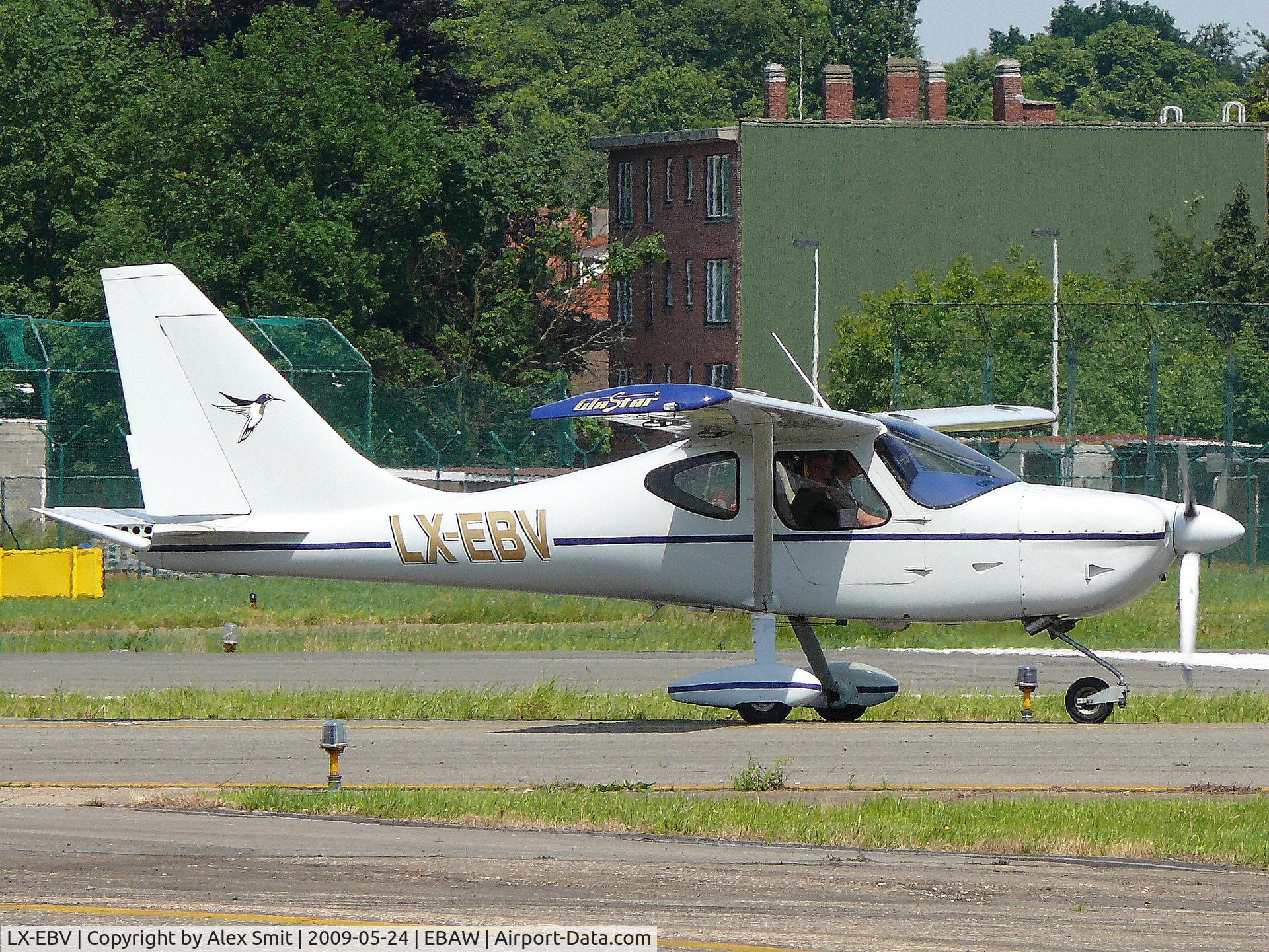 LX-EBV, Stoddard-Hamilton GlaStar GS-1 C/N 5628, Stoddard Hamilton GS1 Glastar LX-EBV Evetair