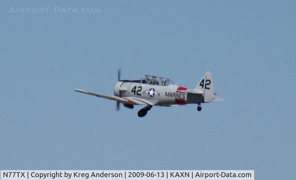 N77TX, North American AT-6A Texan C/N 78-6698, 2009 Alexandria Fly-in Breakfast