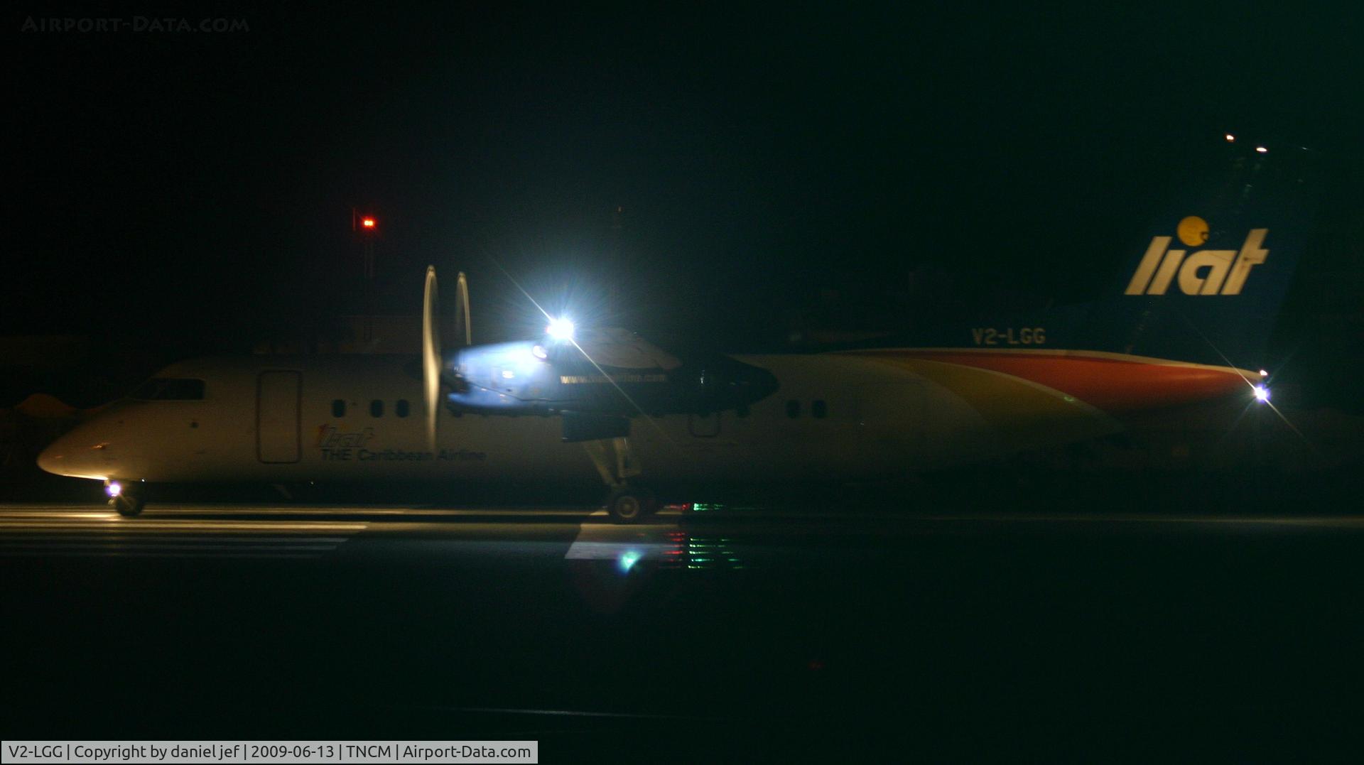 V2-LGG, 1995 De Havilland Canada DHC-8-311B Dash 8 C/N 404, taking off rn10