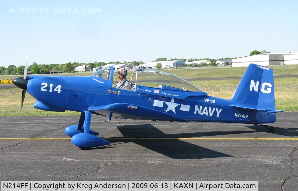 N214FF, Vans RV-8 C/N 80687, 2009 Alexandria Fly-in Breakfast
