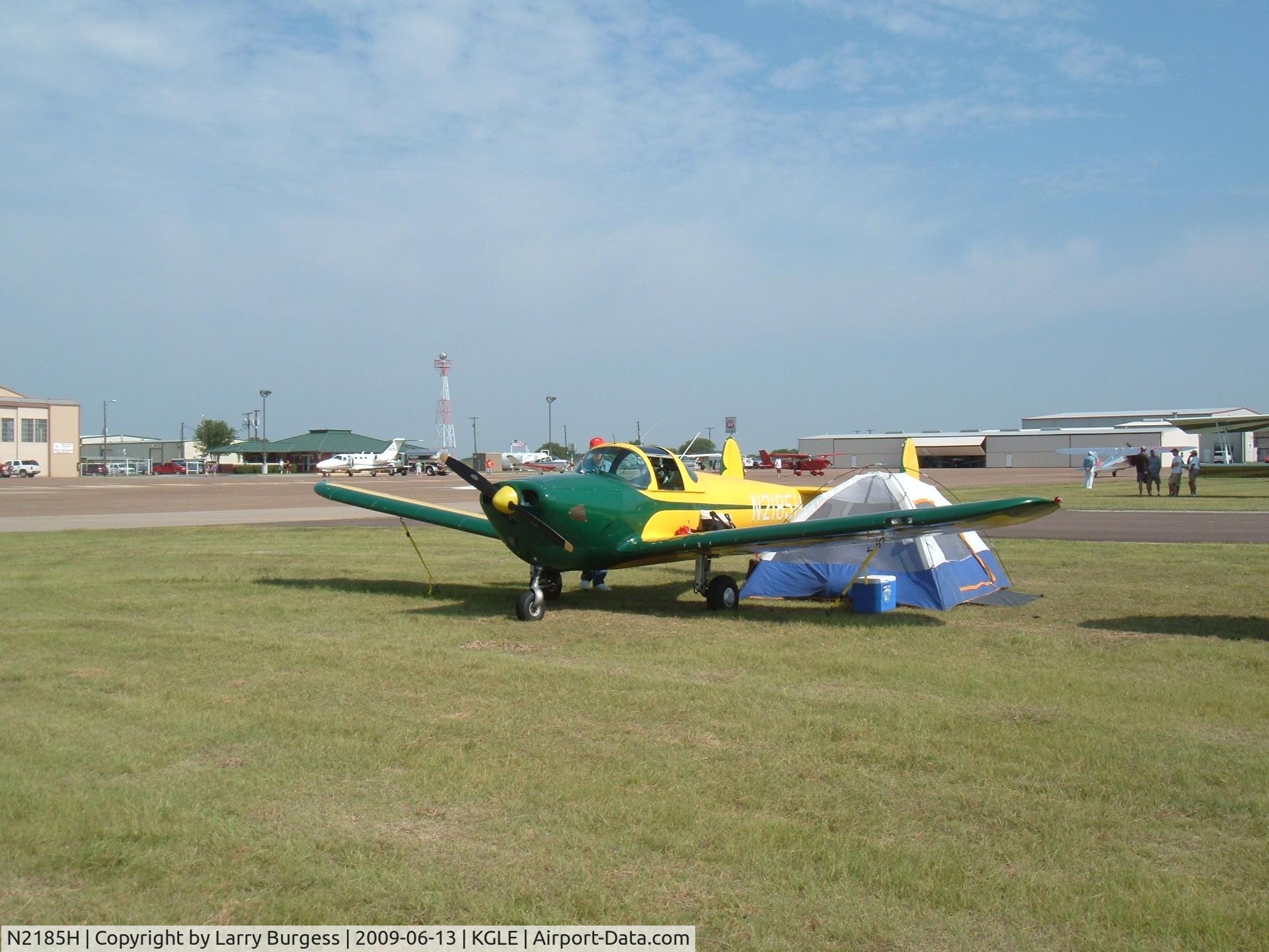 N2185H, 1946 Erco 415C Ercoupe C/N 2808, At Annual Antique Airplane Assoc. Fly-In 2009