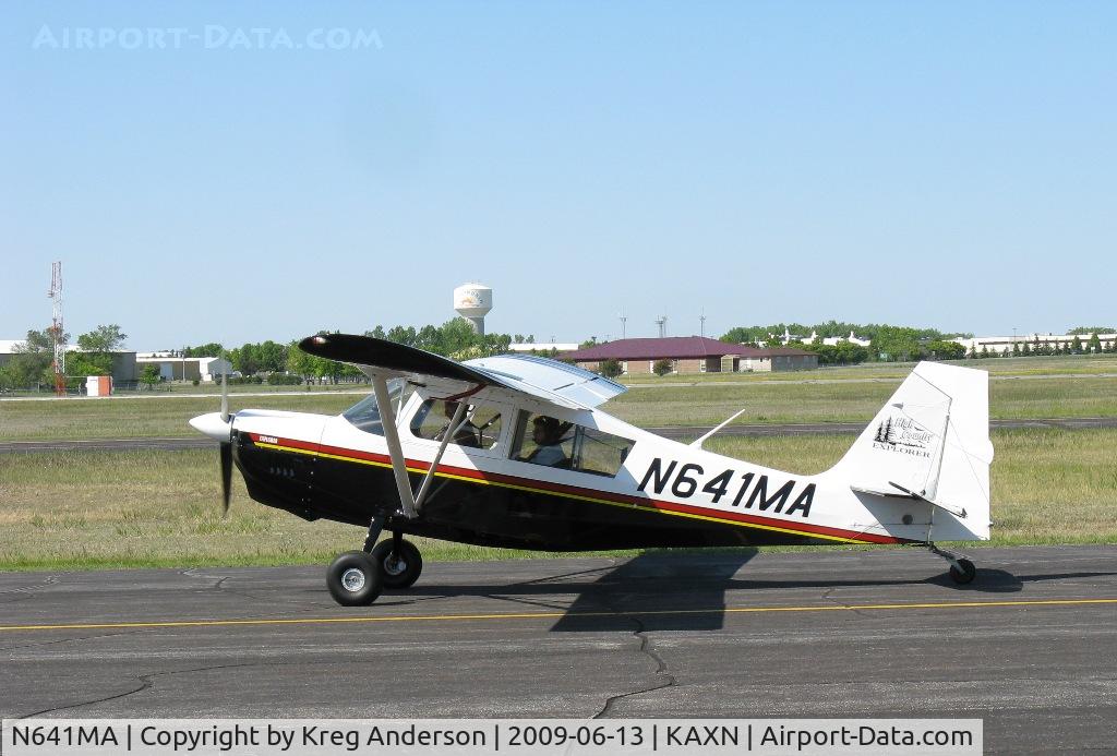 N641MA, 2005 American Champion 7GCBC C/N 1400-2005, 2009 Alexandia Fly-in Breakfast