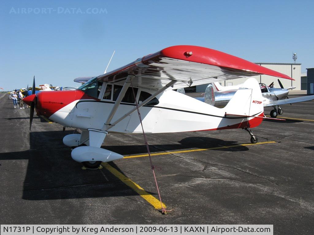 N1731P, 1954 Piper PA-22 C/N 22-2521, 2009 Alexandria Fly-in Breakfast