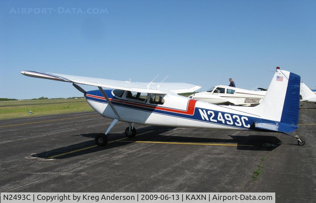 N2493C, 1954 Cessna 180 C/N 30793, 2009 Alexandria Fly-in Breakfast