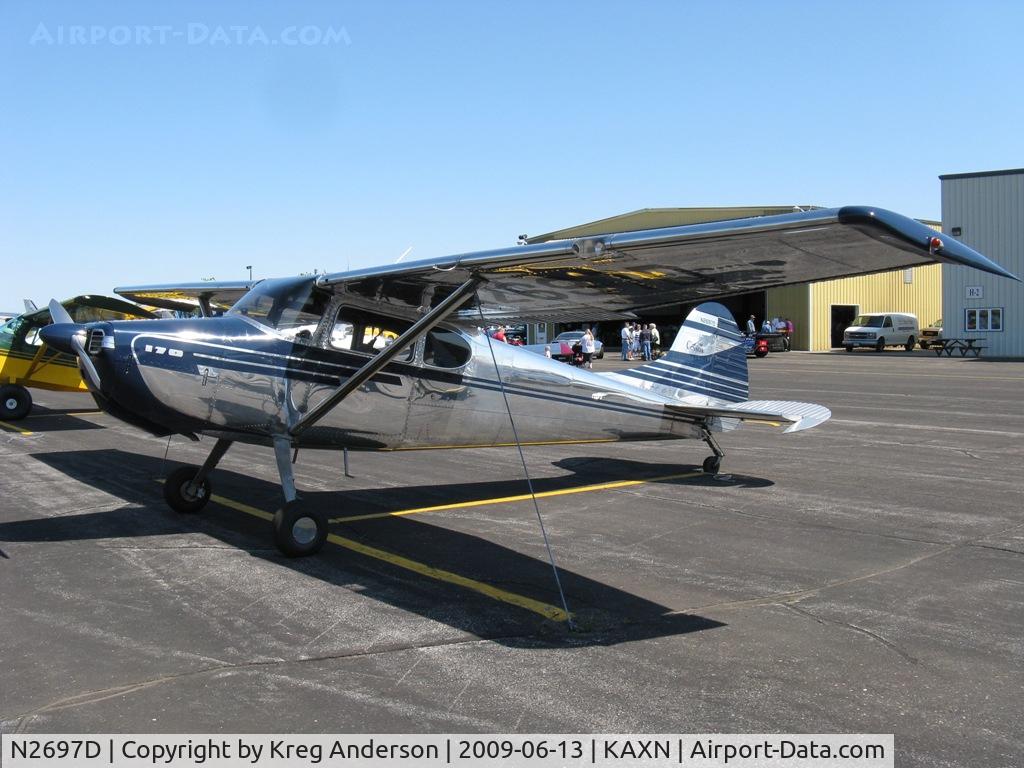 N2697D, 1952 Cessna 170B C/N 20849, 2009 Alexandria Fly-in Breakfast