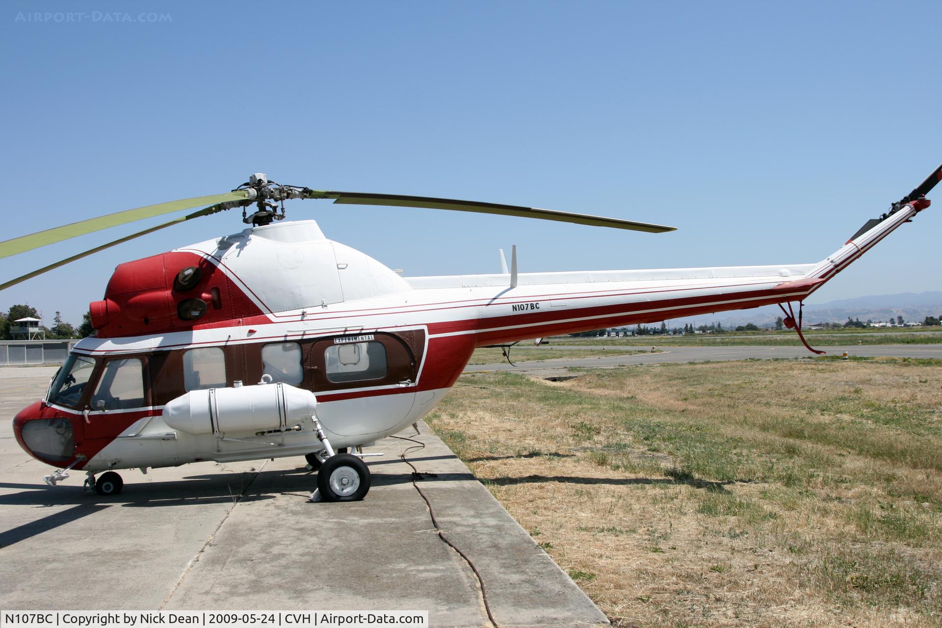 N107BC, Mil (PZL-Swidnik) Mi-2 C/N 5310928069, KCVH