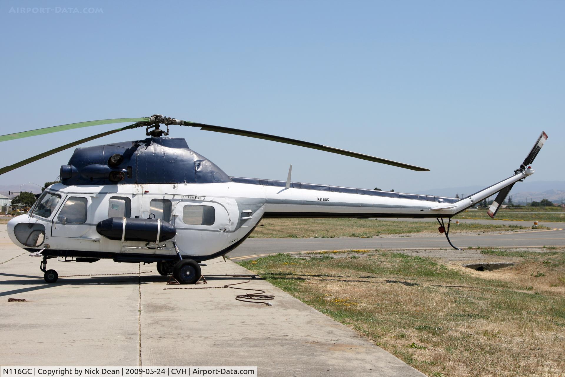 N116GC, 1974 Mil (PZL-Swidnik) Mi-2 C/N 544448105, KCVH