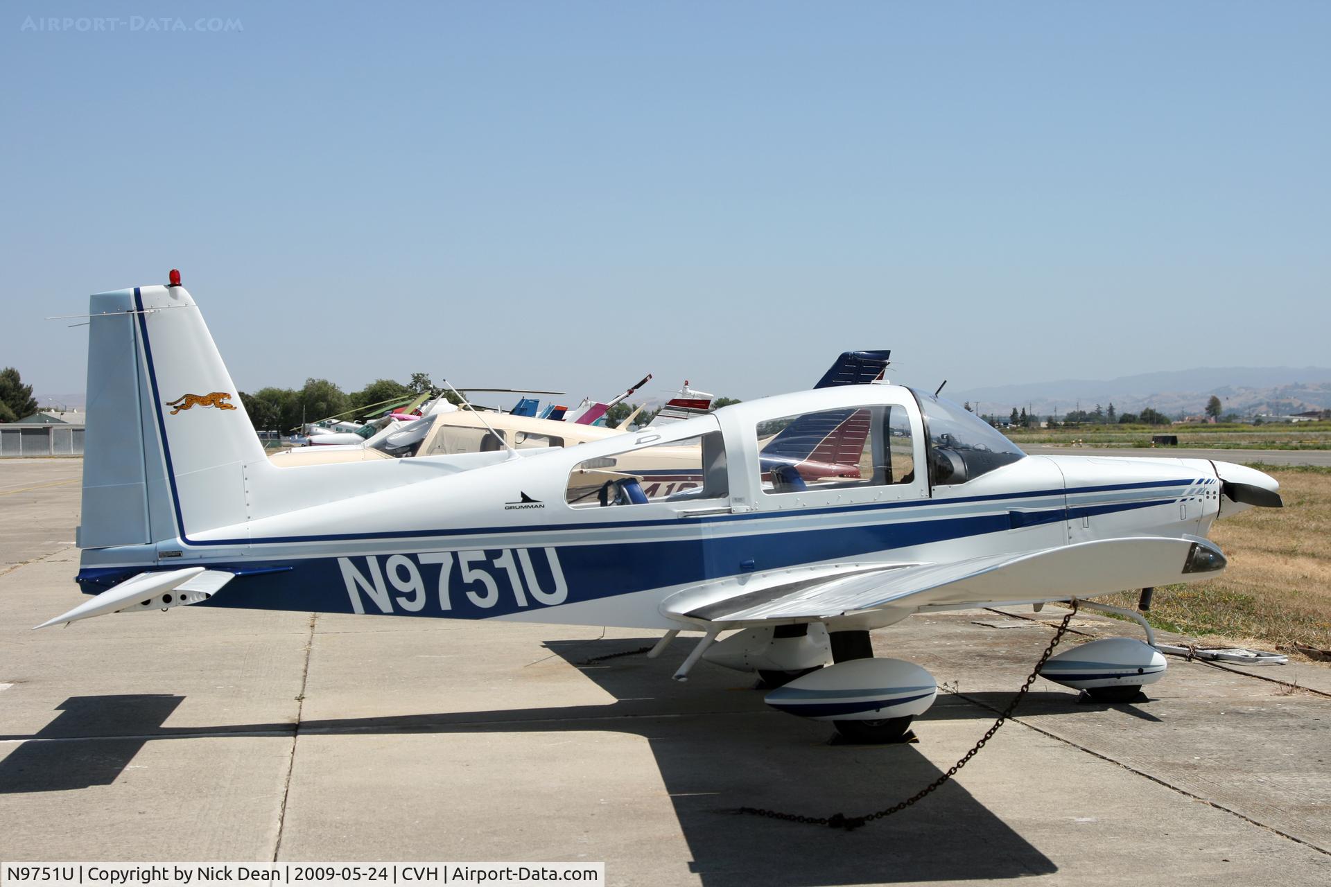 N9751U, 1976 Grumman American AA-5A Cheetah C/N AA5A-0151, KCVH