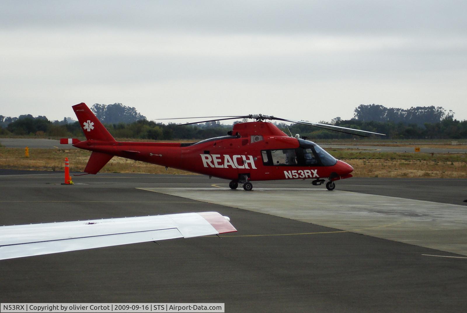 N53RX, Agusta A-109A Hirundo C/N 7153, ready for duty