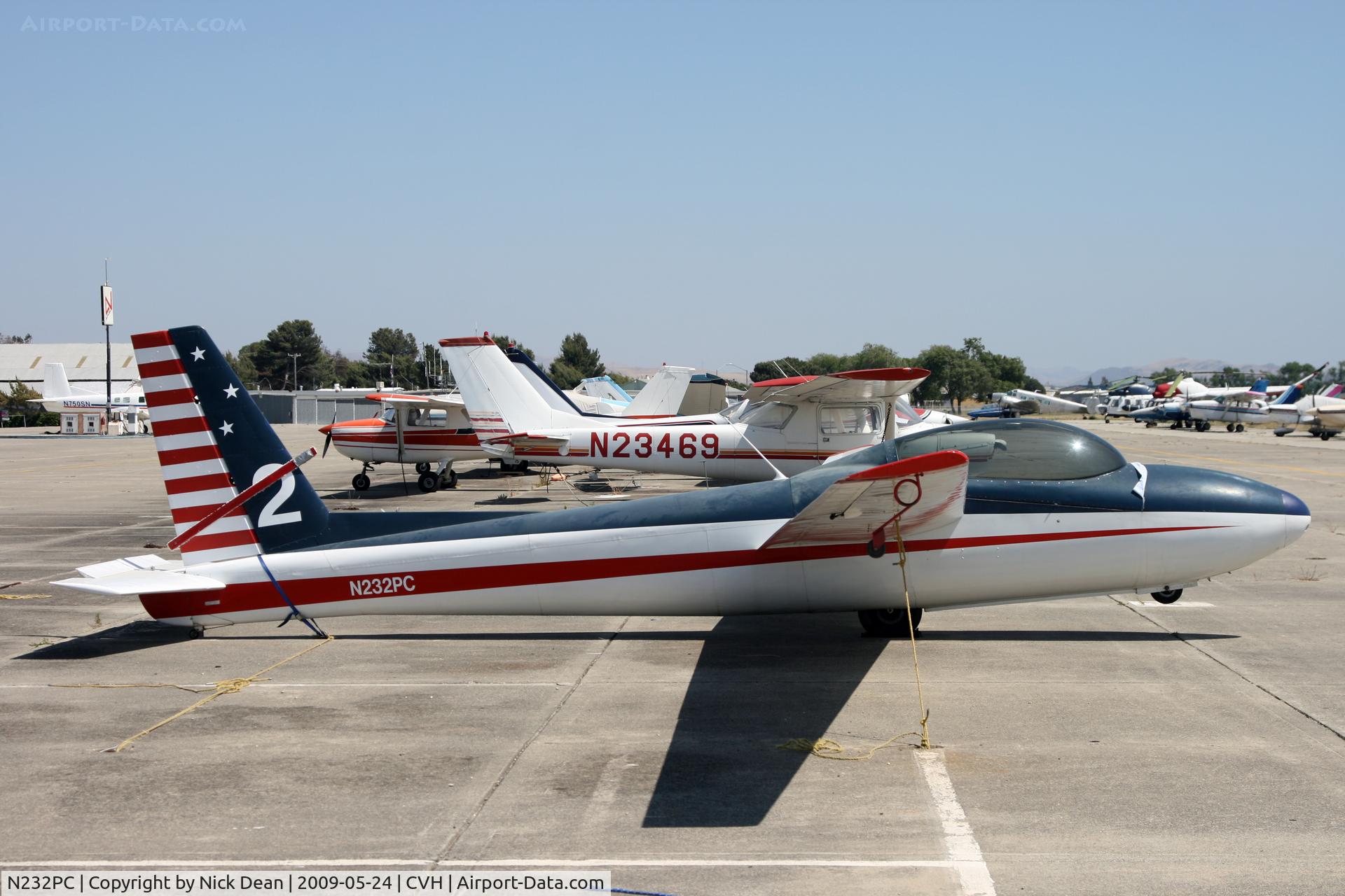 N232PC, 1975 Schweizer SGS 2-32 C/N 84, KCVH