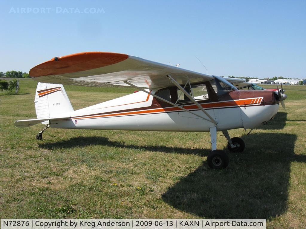 N72876, 1946 Cessna 140 C/N 10067, 2009 Alexandria Fly-in Breakfast