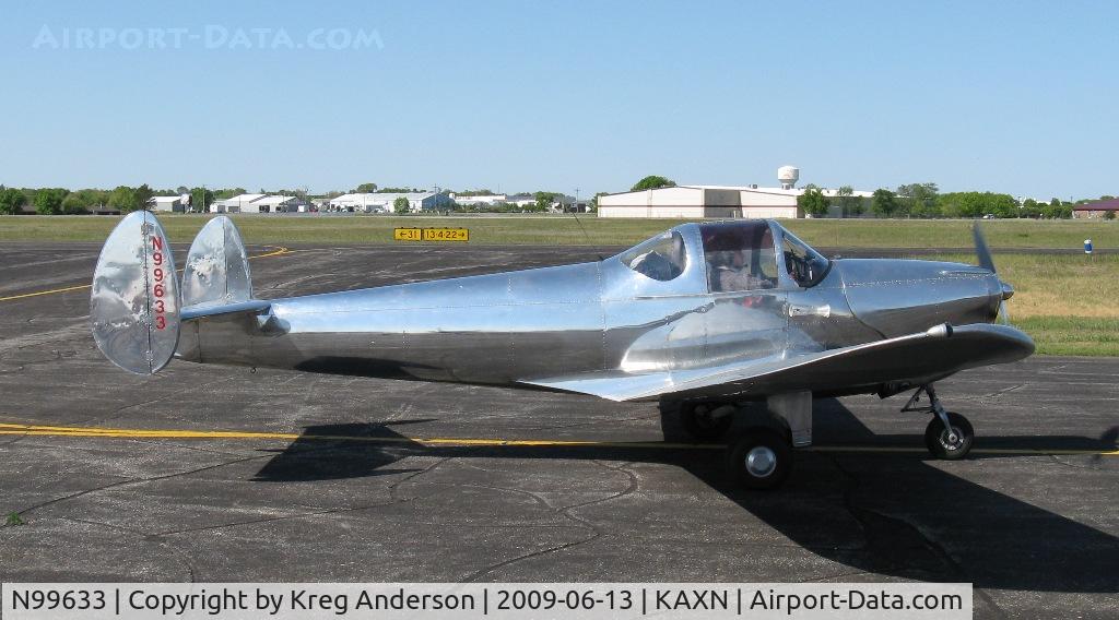 N99633, 1946 Erco 415C Ercoupe C/N 2256, 2009 Alexandria Fly-in Breakfast
