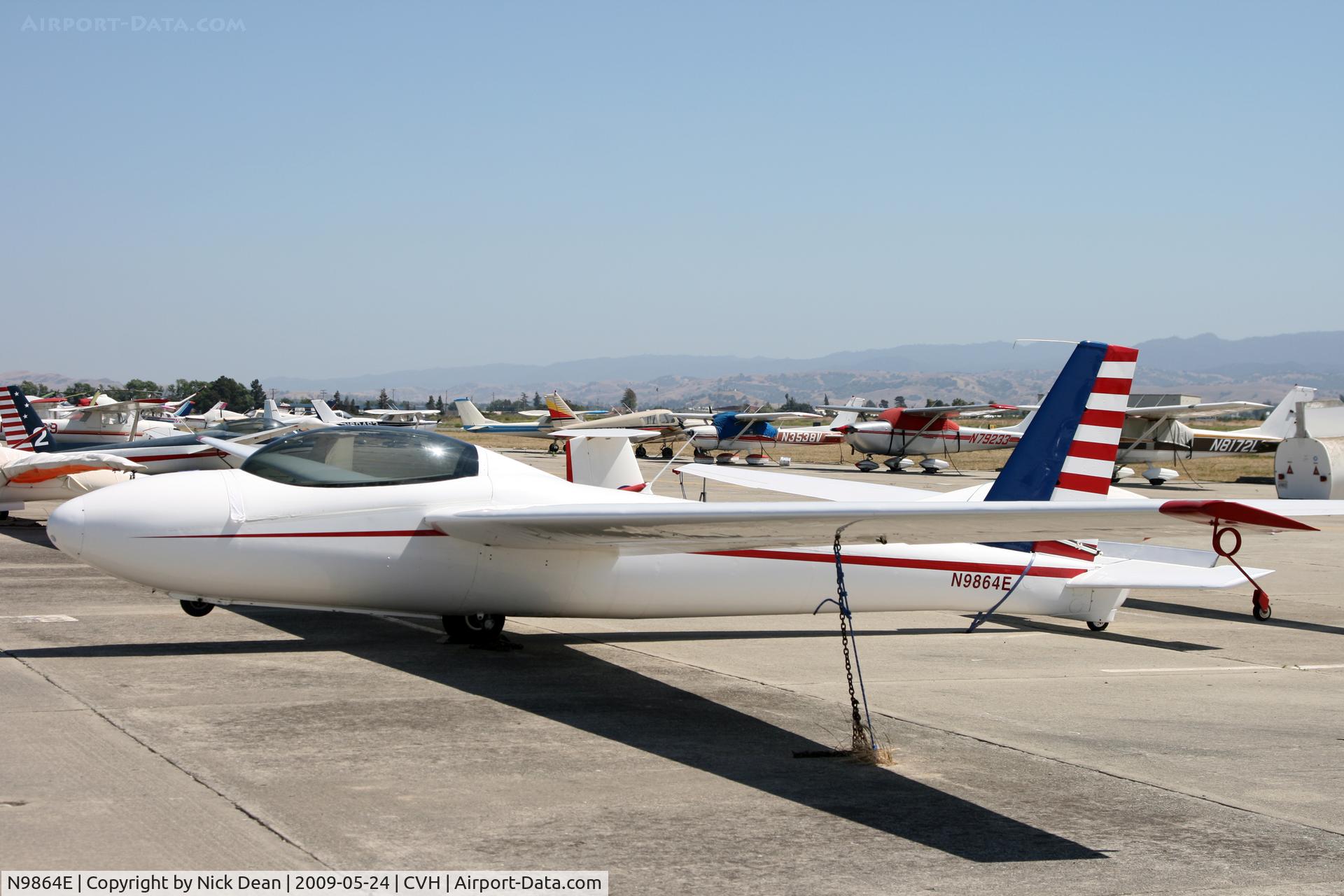 N9864E, 1965 Schweizer SGS 2-32 C/N 27, KCVH