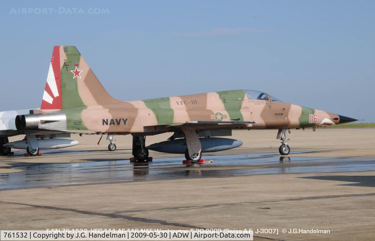 761532, Northrop F-5N Tiger II C/N L.1007, At NAF Washington Andrews AFB Maryland