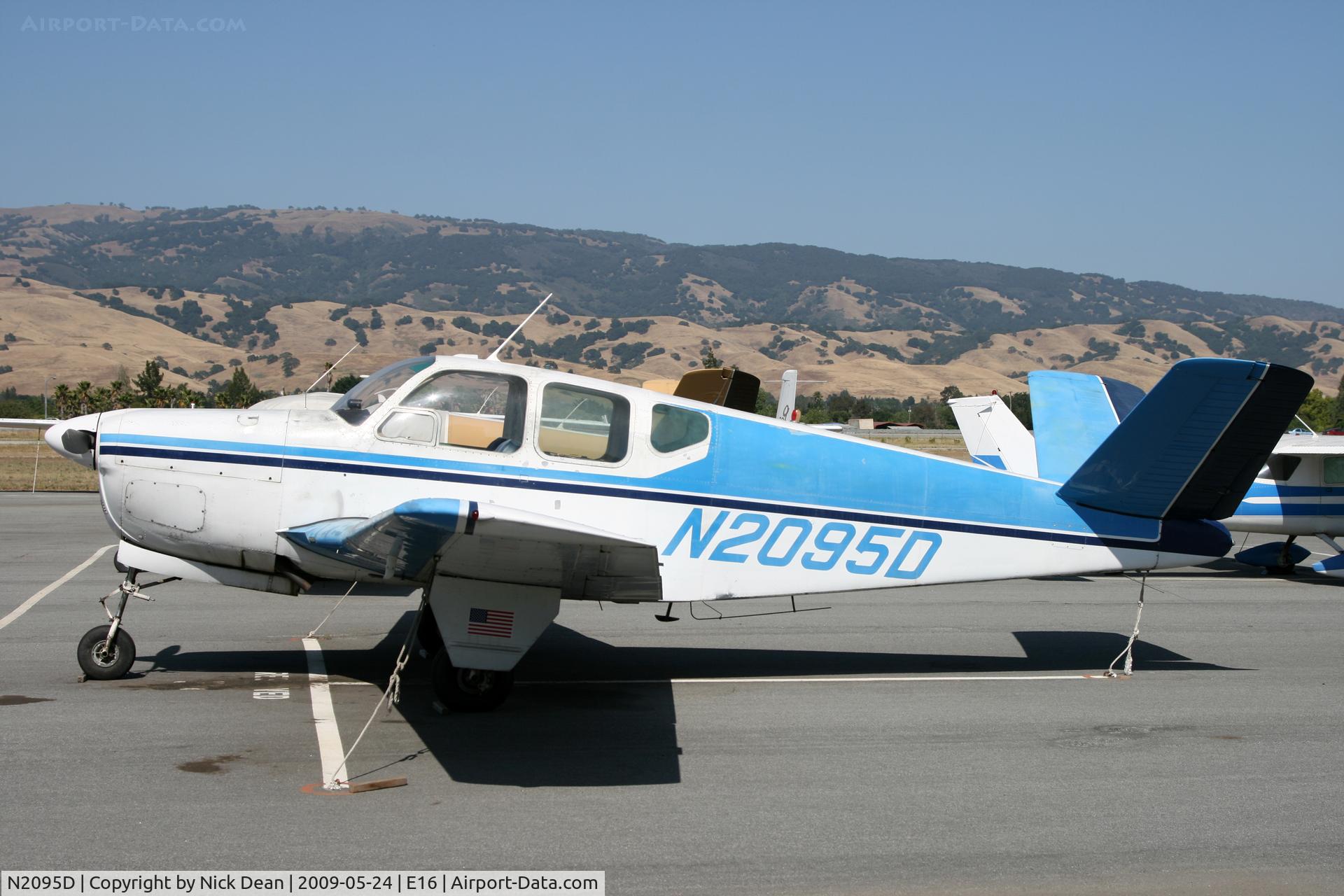 N2095D, 1953 Beech D35 C/N D-3440, E16
