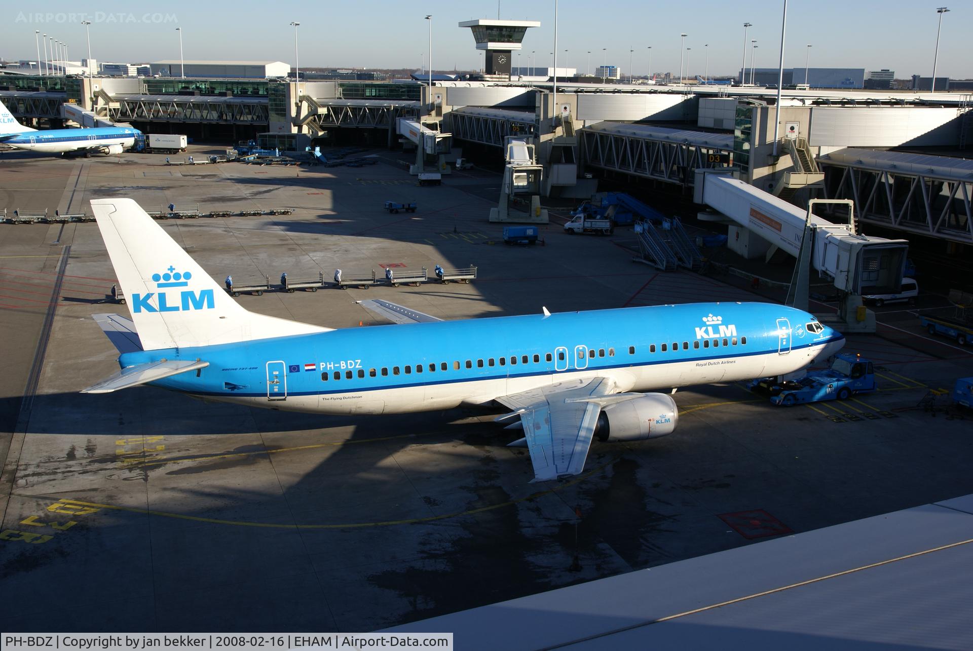 PH-BDZ, Boeing 737-406 C/N 25355, Schiphol