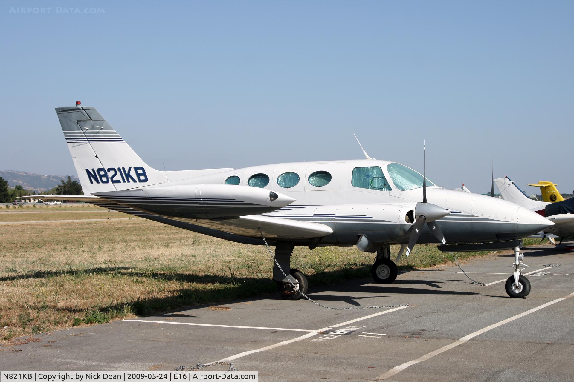N821KB, 1966 Cessna 411 C/N 411-0201, E16