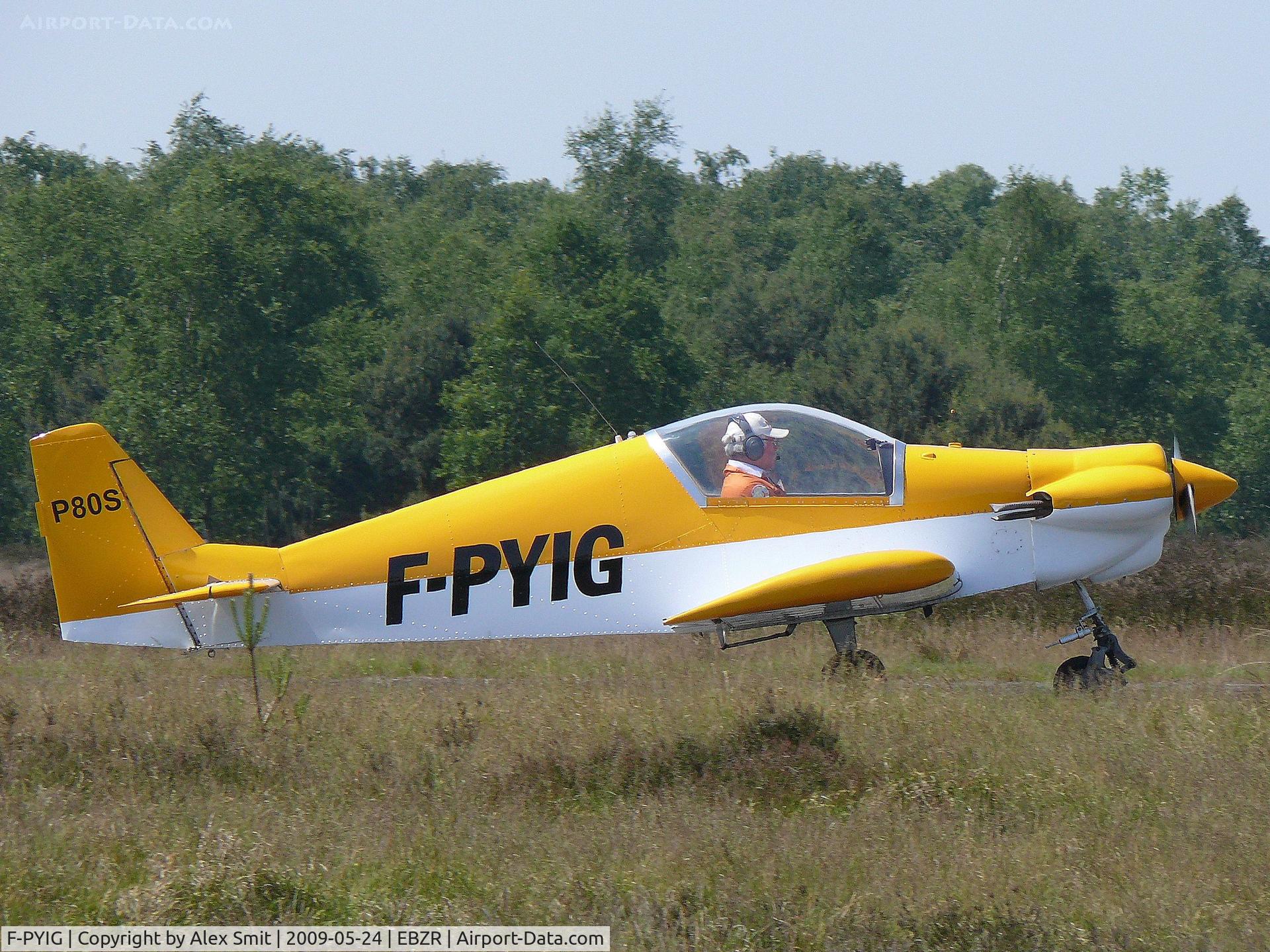 F-PYIG, Pottier P-80S C/N 8, Pottier P80S F-PYIG