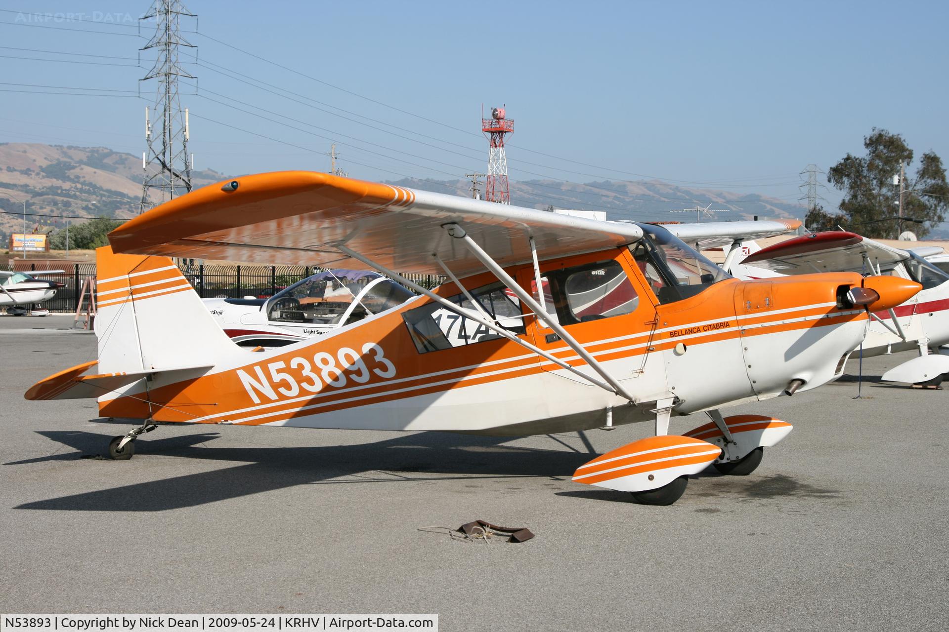 N53893, 1975 Bellanca 7ECA Citabria C/N 1140-76, KRHV
