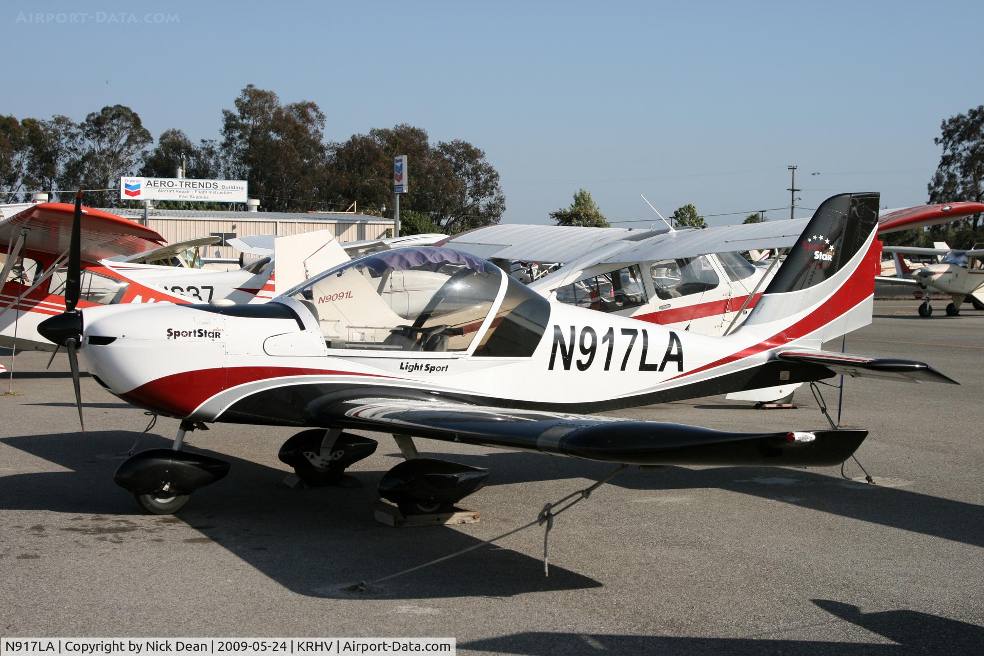 N917LA, 2007 Evektor-Aerotechnik Sportstar Plus C/N 20070917, KRHV