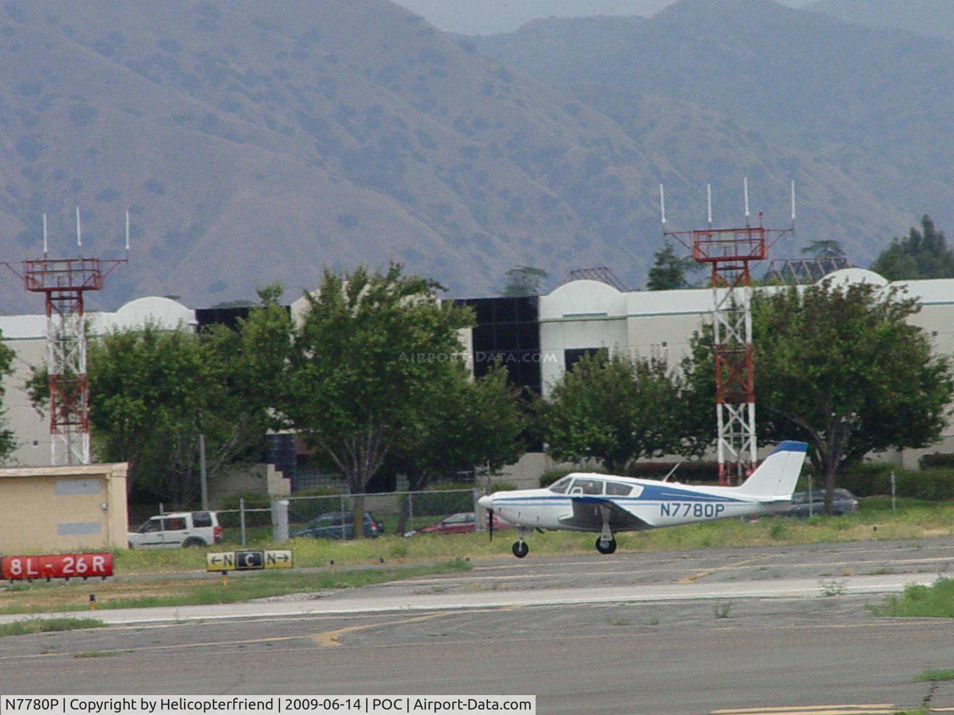 N7780P, 1961 Piper PA-24-250 Comanche C/N 24-2997, Landing 26R