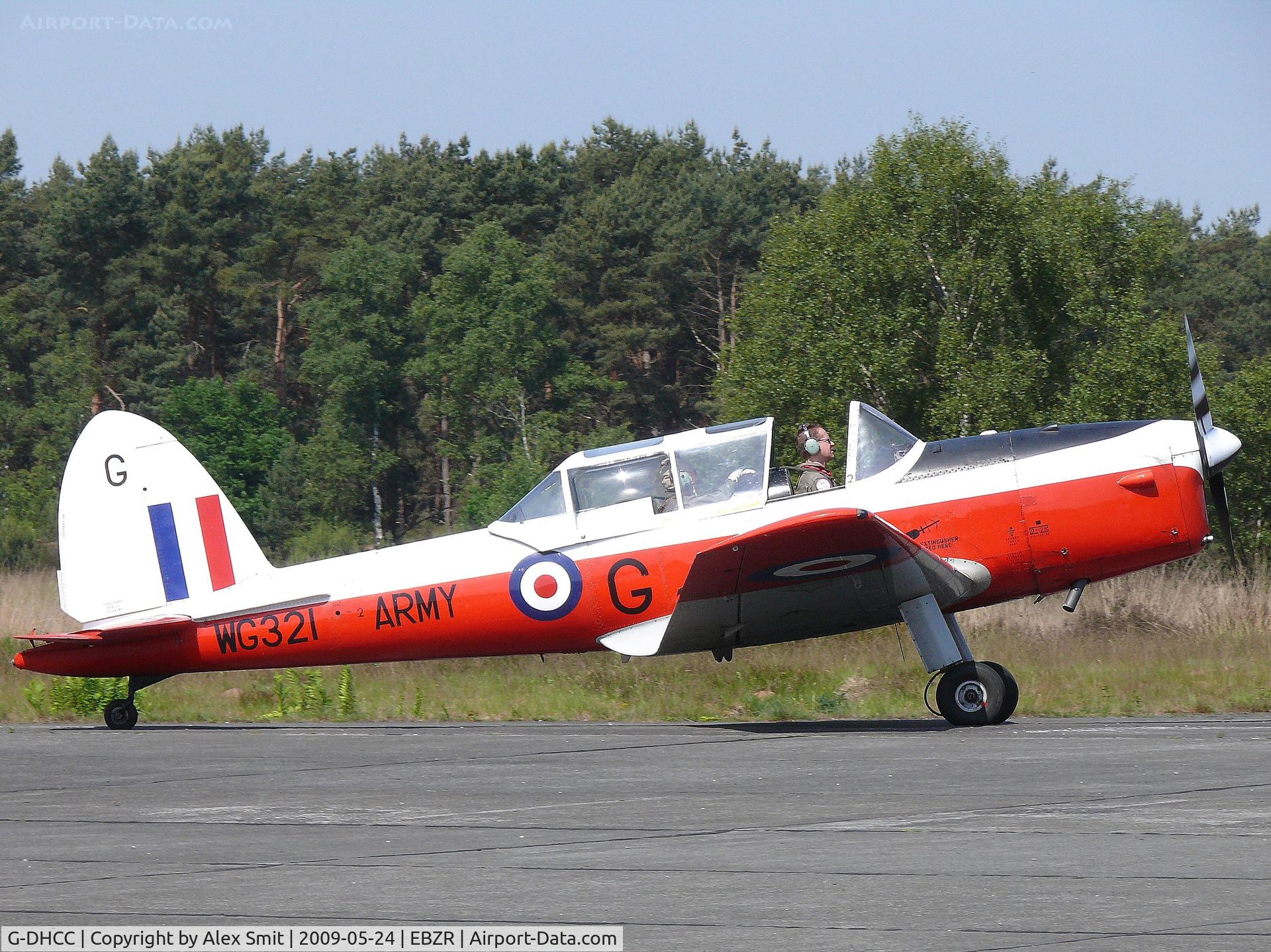 G-DHCC, 1951 De Havilland DHC-1 Chipmunk T.10 C/N C1/0393, De Havilland Canada DHC-1 Chipmunk G-DHCC painted as Army WG321/G