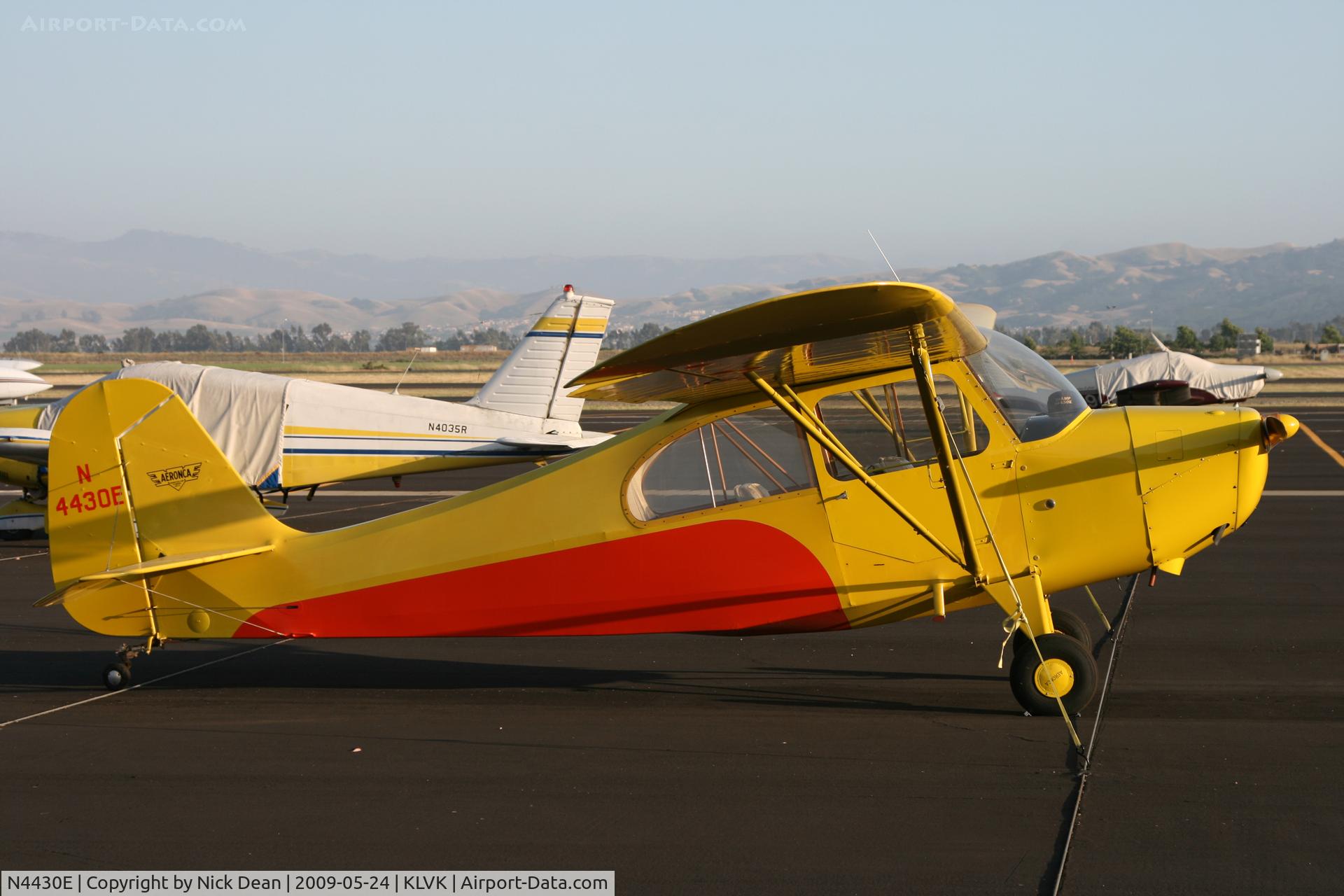 N4430E, 1948 Aeronca 7AC Champion C/N 7AC-7191, KLVK