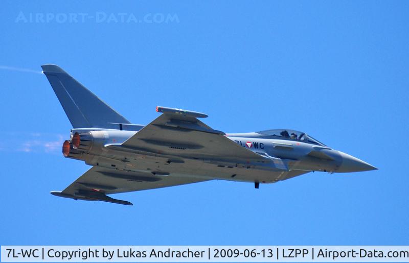 7L-WC, 2007 Eurofighter EF-2000 Typhoon S C/N AS003, Austrian Air Force, Eurofighter EF-2000 Typhoon S