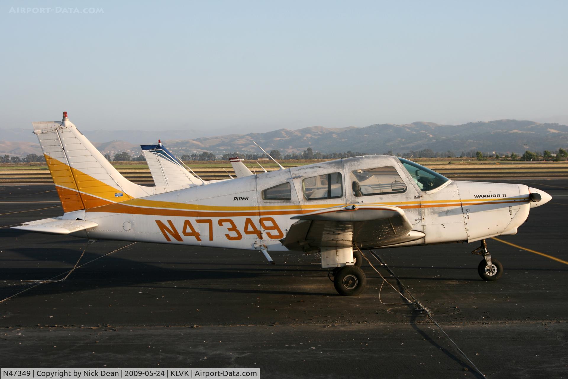 N47349, 1977 Piper PA-28-161 C/N 28-7816060, KLVK
