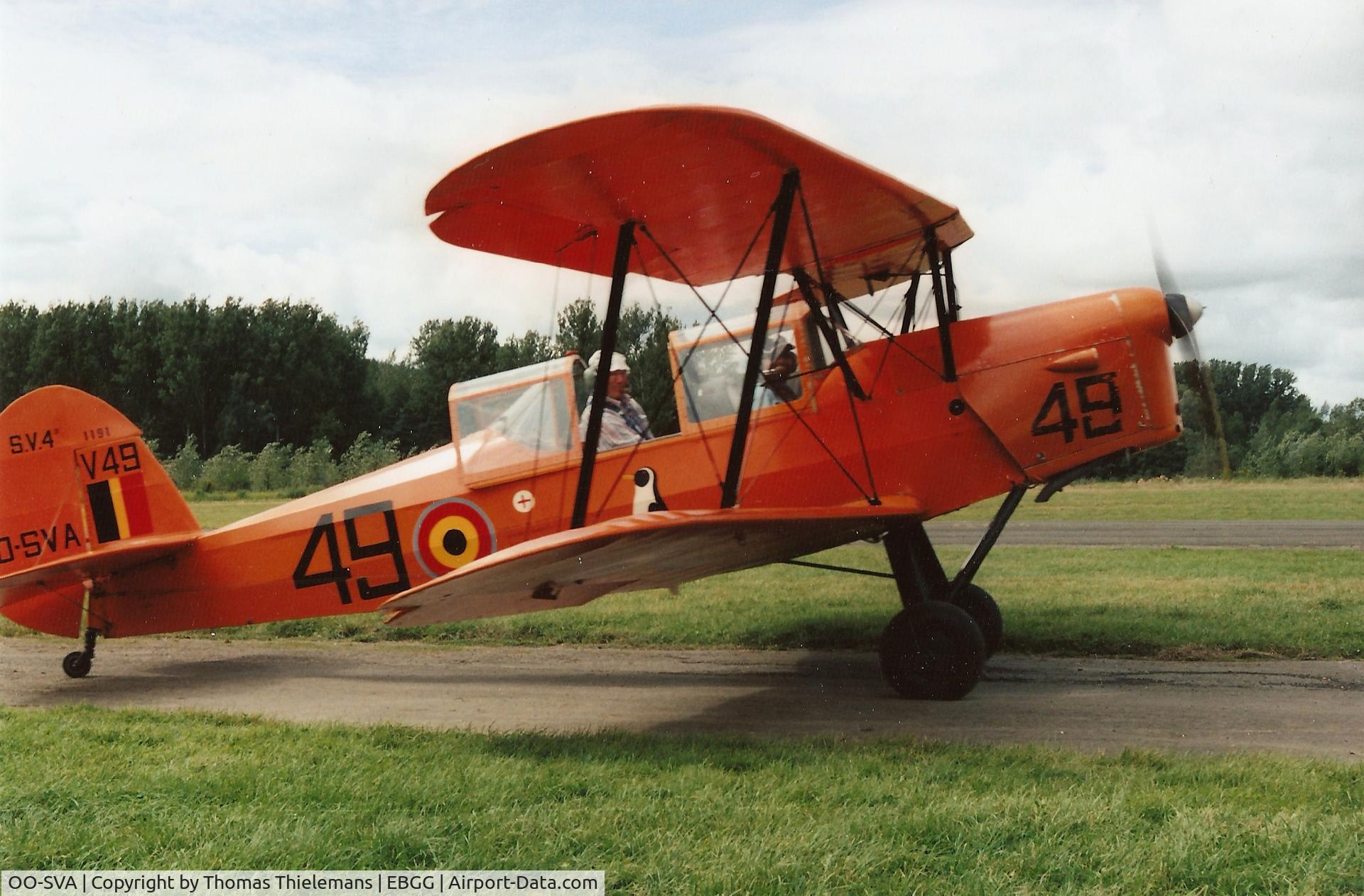 OO-SVA, 1953 Stampe-Vertongen SV-4B C/N 1191, Opendeurdag VZP 2007