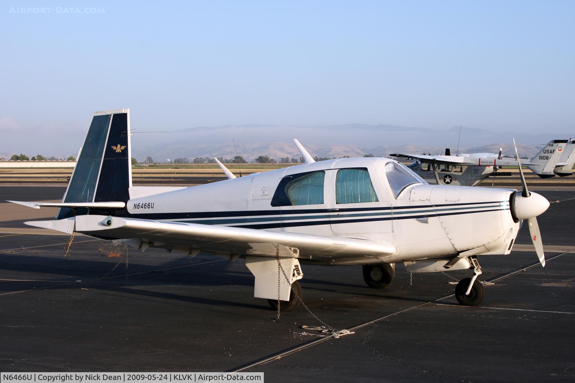 N6466U, 1962 Mooney M20C Ranger C/N 2213, KLVK