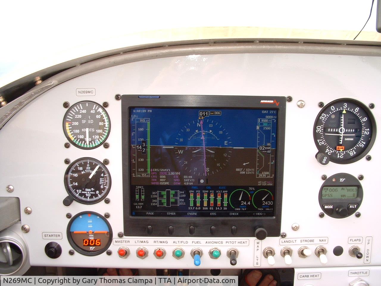 N269MC, 2008 Vans RV-7 C/N 72713, TTA, RNAV 21, OZOPE