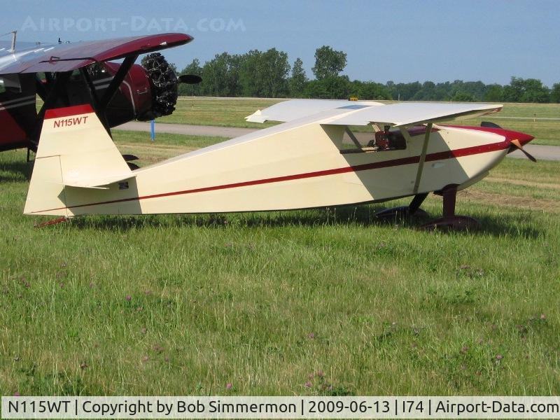 N115WT, 2008 Wittman W-10 Tailwind C/N 1144, At the Urbana, Ohio breakfast fly-in