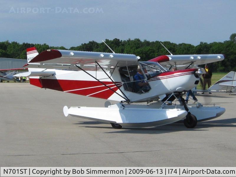 N701ST, 1991 Zenair STOL 701 C/N 7-1362, At the Urbana, Ohio breakfast fly-in