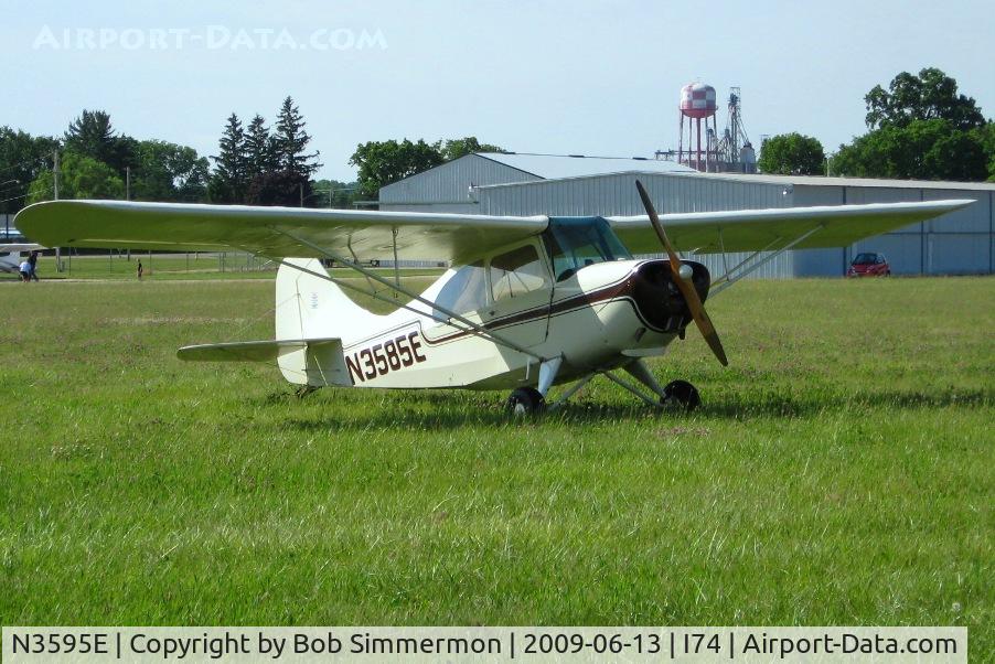 N3595E, 1947 Aeronca 11AC Chief C/N 11AC-1817, At the Urbana, Ohio breakfast fly-in