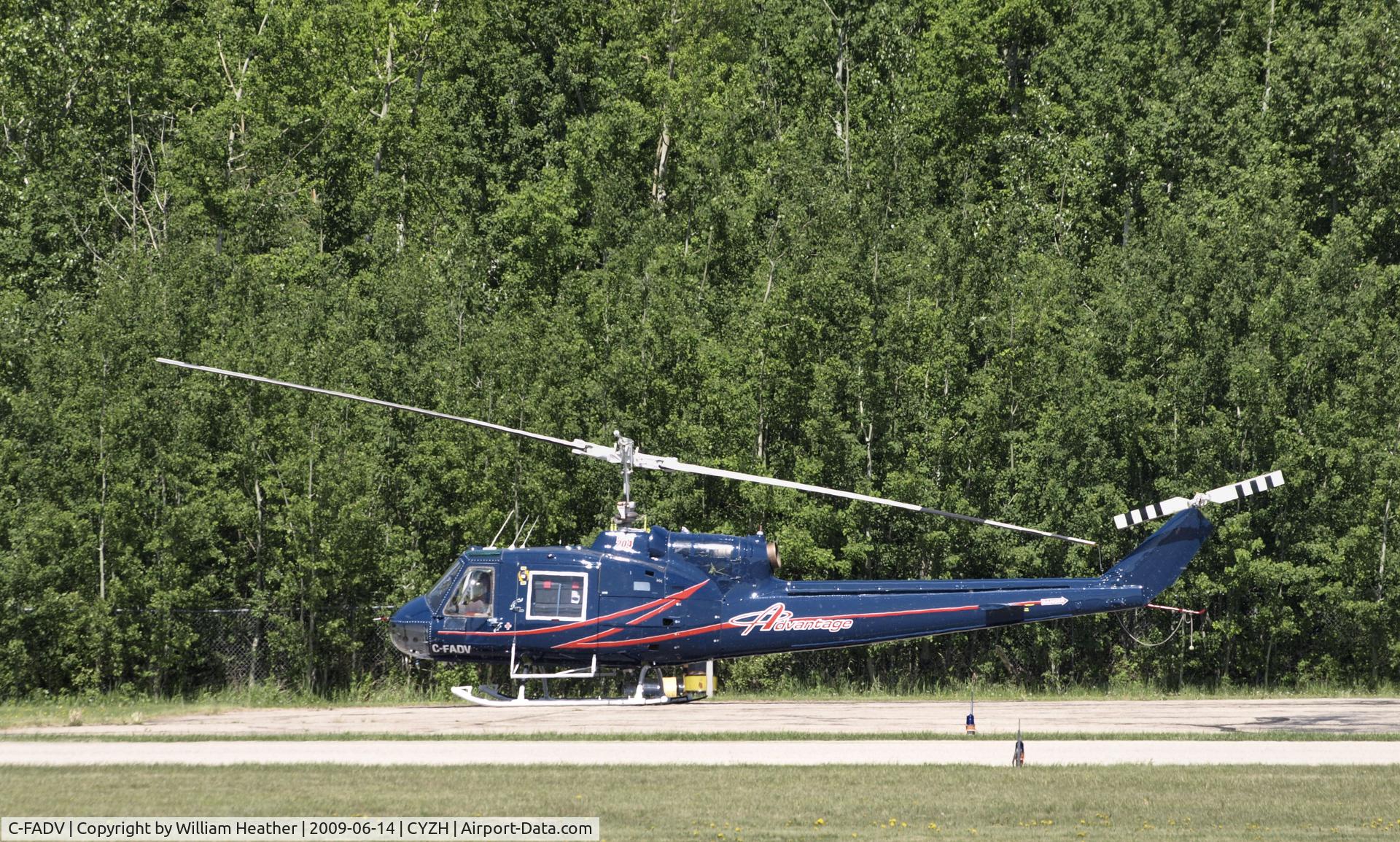 C-FADV, 1964 Bell 204B C/N 2016, Slave Lake Fire Base