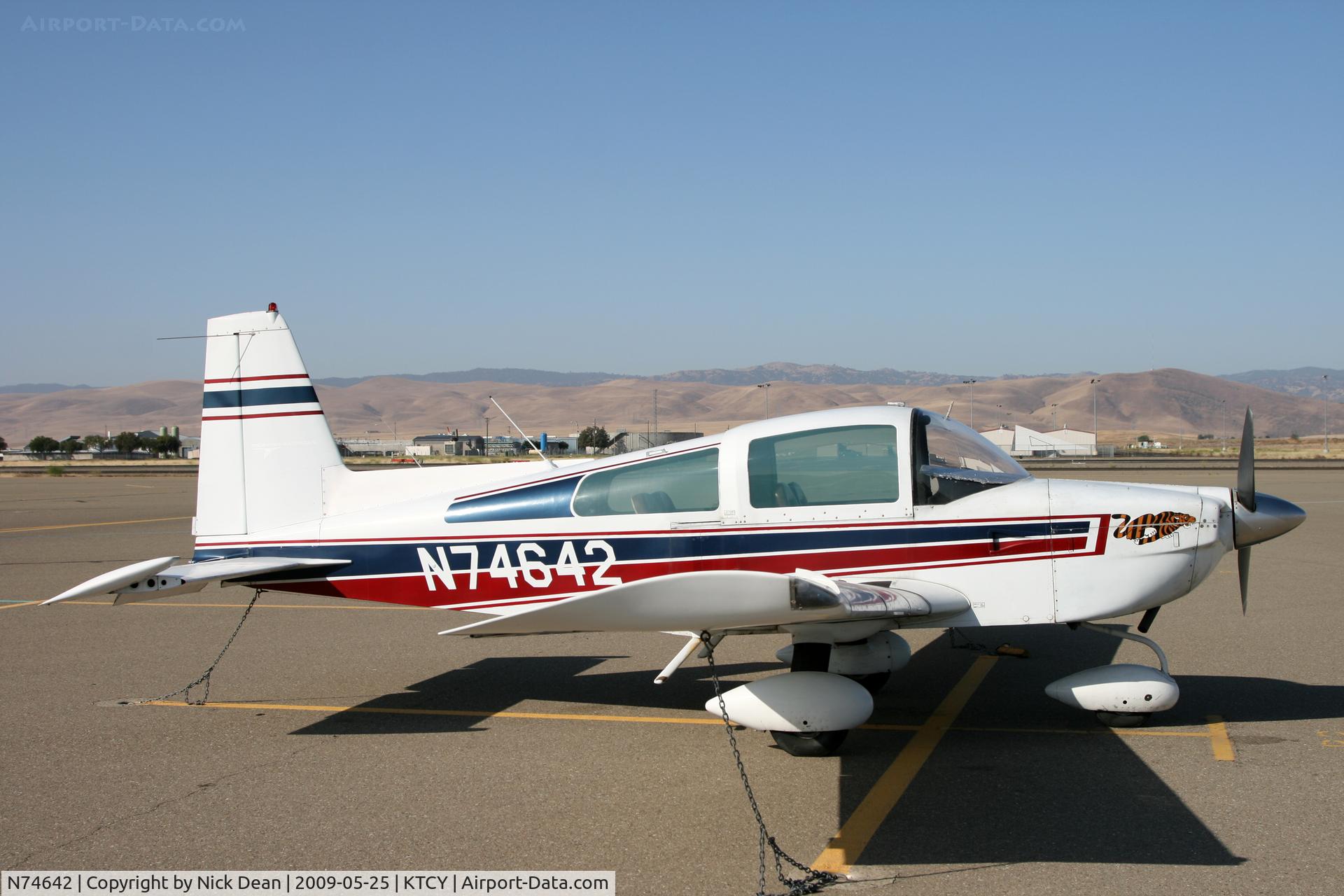 N74642, 1976 Grumman American AA-5B Tiger C/N AA5B-0312, KTCY