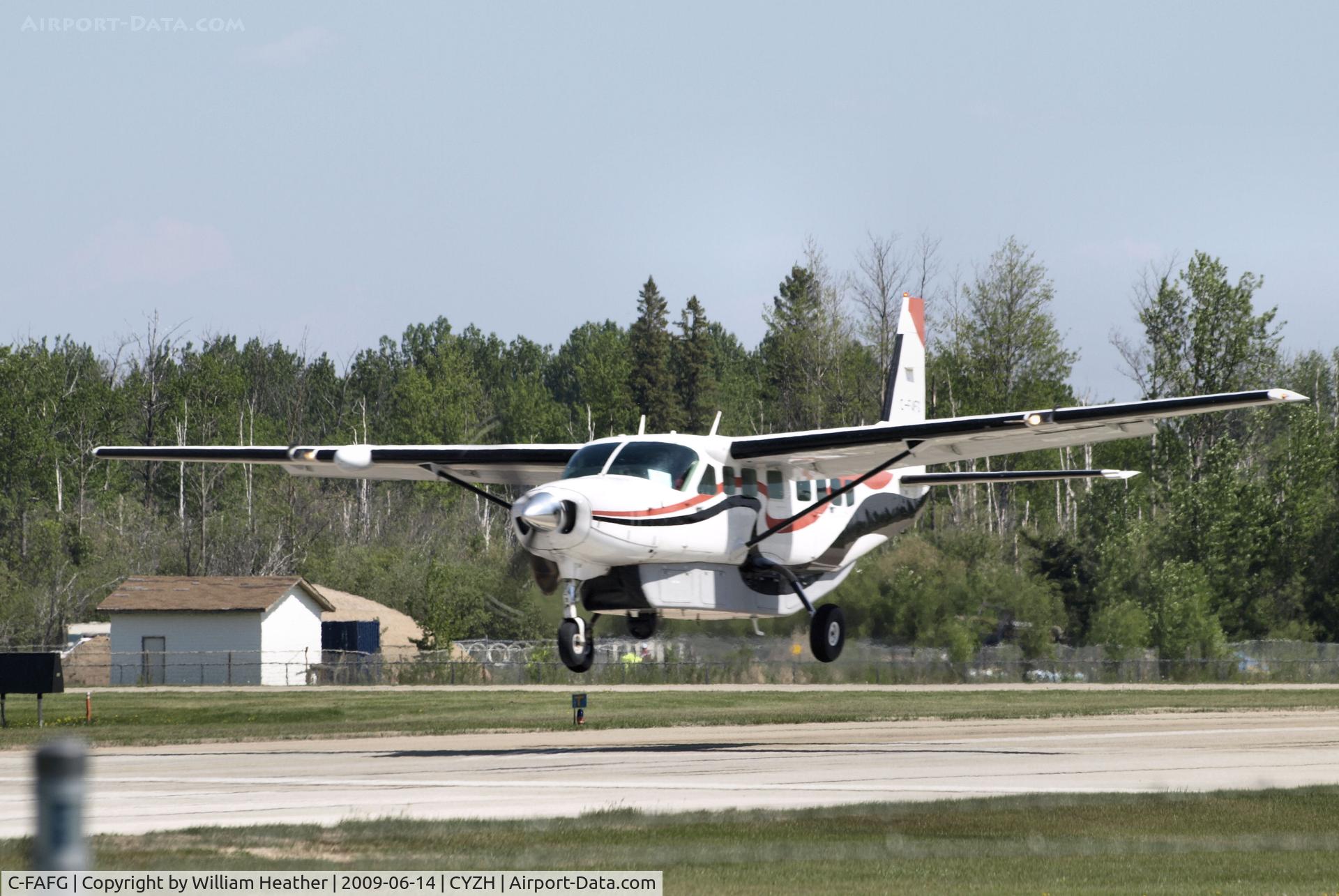 C-FAFG, 1998 Cessna 208B Caravan I C/N 208B0724, Slave Lake Fire Base