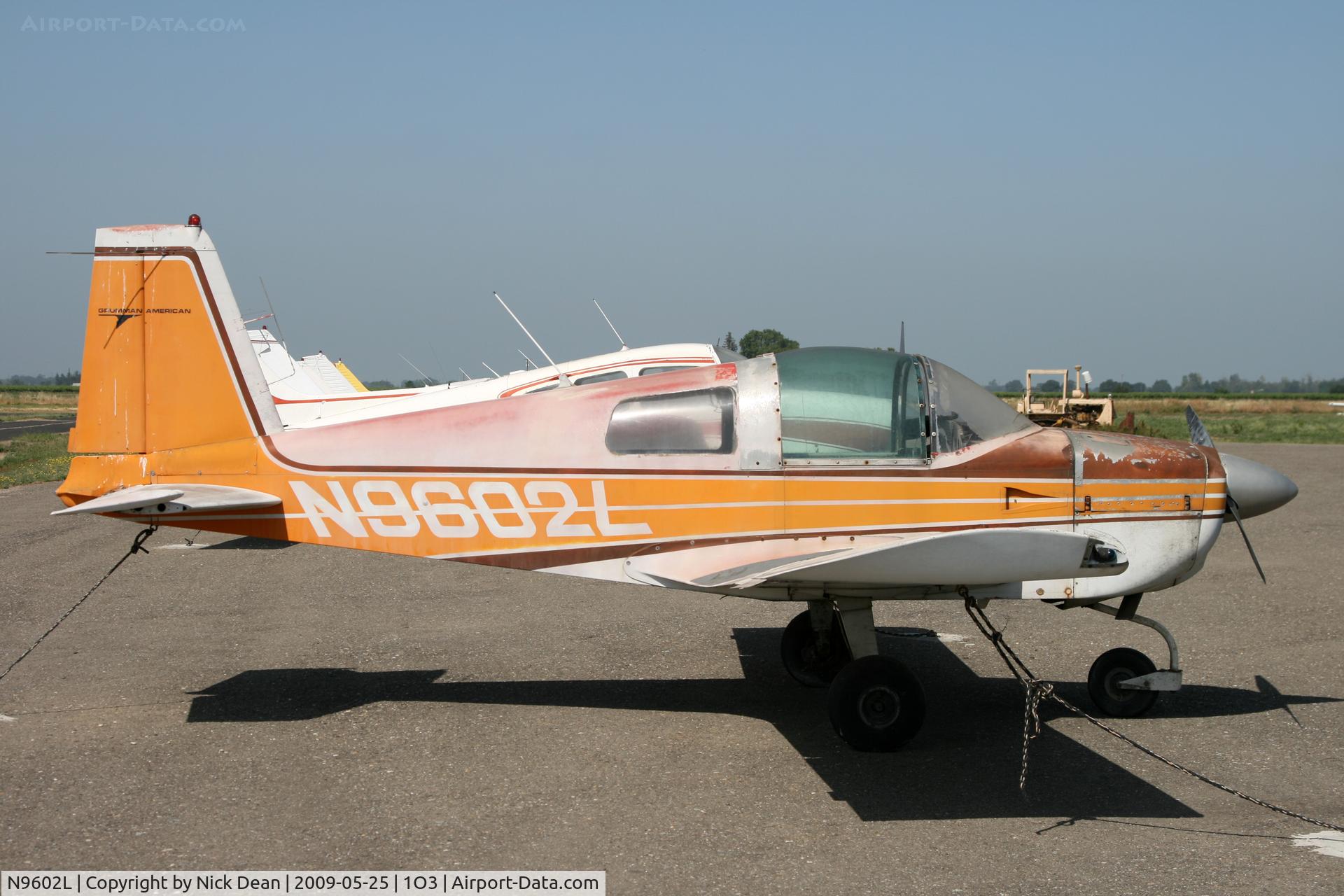 N9602L, 1973 Grumman American AA-1B Trainer C/N AA1B-0102, 1O3