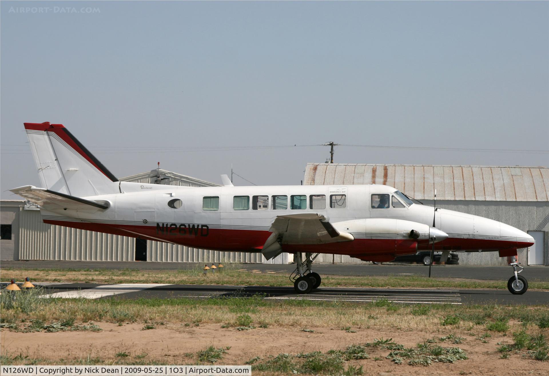 N126WD, 1969 Beech 99A C/N U-126, 1O3