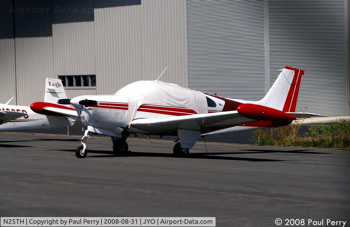 N25TH, 1966 Beech 35-C33 Debonair C/N CD-1022, Covered and tucked into her parking space