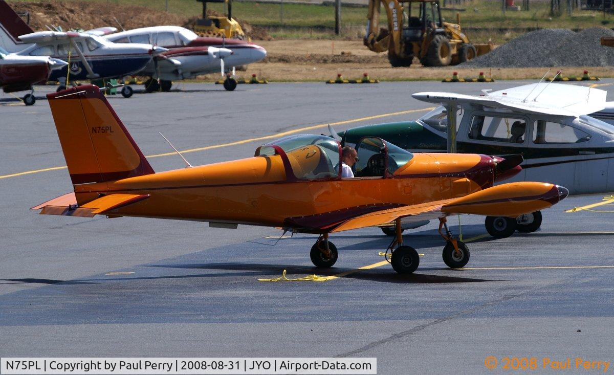 N75PL, 1975 Pazmany PL-2 C/N 113, Time to park it